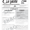 La Gaceta N° 35,815 del 06 de enero de 2022